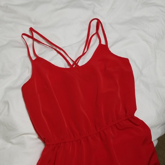 Forever21 strappy red dress - Picture 5 of 7